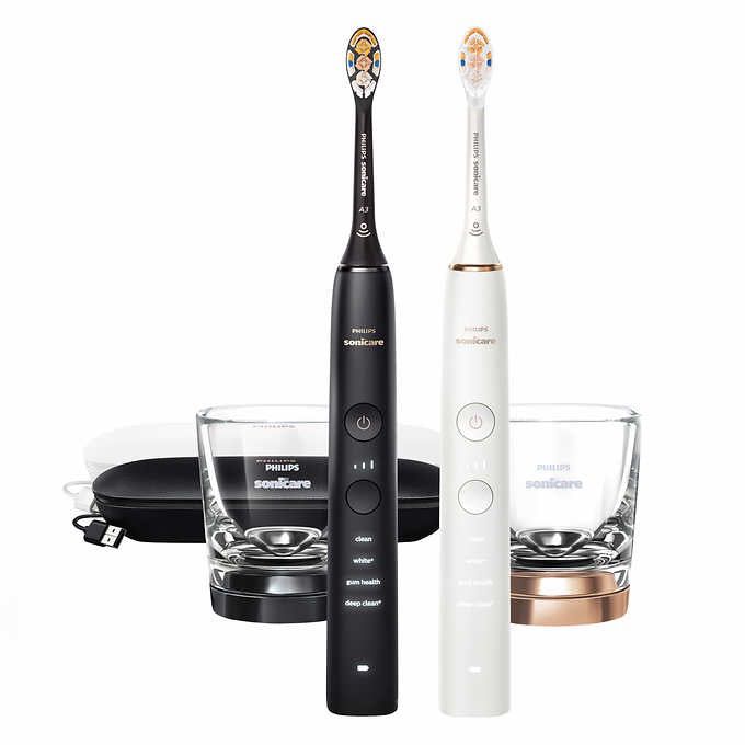 Philips Sonicare DiamondClean Connected Rechargeable Electric Toothbrush, 2-pack - Retail $299