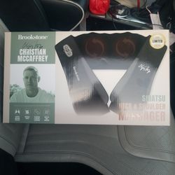 Brookstone Neck Massager Christian McCaffrey Edition