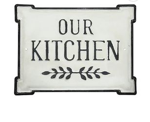“Our Kitchen” Metal Wall Art  Thumbnail