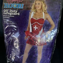 Lifeguard Happy Hour Off Duty Save Water Drink Beer Funny