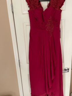 Red Formal Dress - Size 10