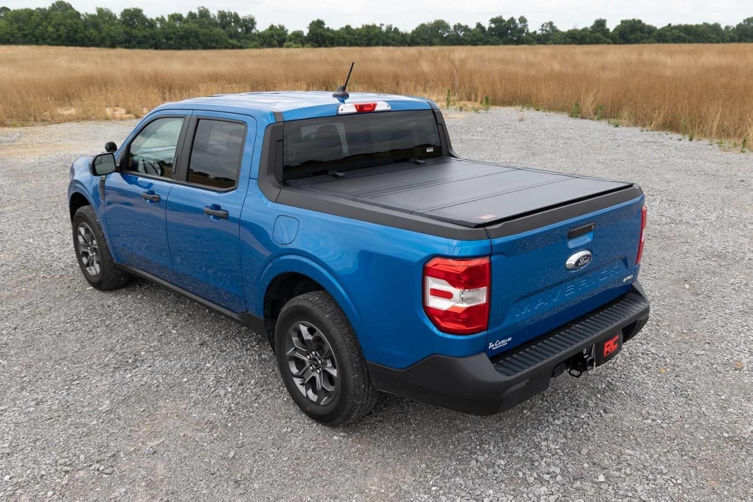 Rough Country Hard Tri-Fold Truck Bed Tonneau Cover