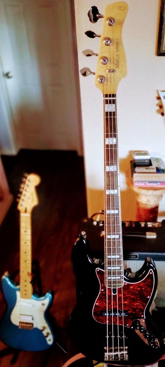 Sire Marcus Miller Awesome Quality Bass, Outstanding Color In New Condition + With Original Sire Quality Gig Bag; Trade +$