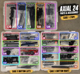 🏎️ Axial SCX24 RC Crawler Parts & Accessories – $175 OBO