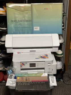 Sublimation & Cutting Kit – Brother SP-1 + Cameo 4 + HTV & Paper – MN Shoe Guy Setup 