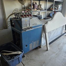 1950s Pepsi Dispenser With Ice Machine