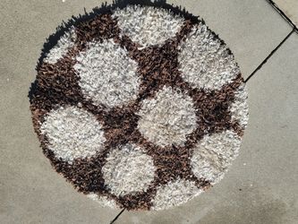 Round Decorative Rug