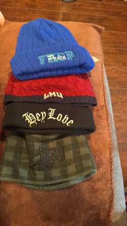 Lot of 4 Beanies Mixed Brands