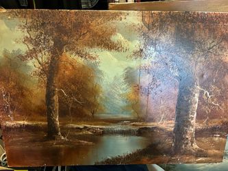 D. Bond Large Oil on canvas