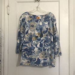 ✔️Ruby Rd Ladies Floral Women's Top 💙   