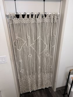 MACRAME DOOR/WINDOW CURTAIN