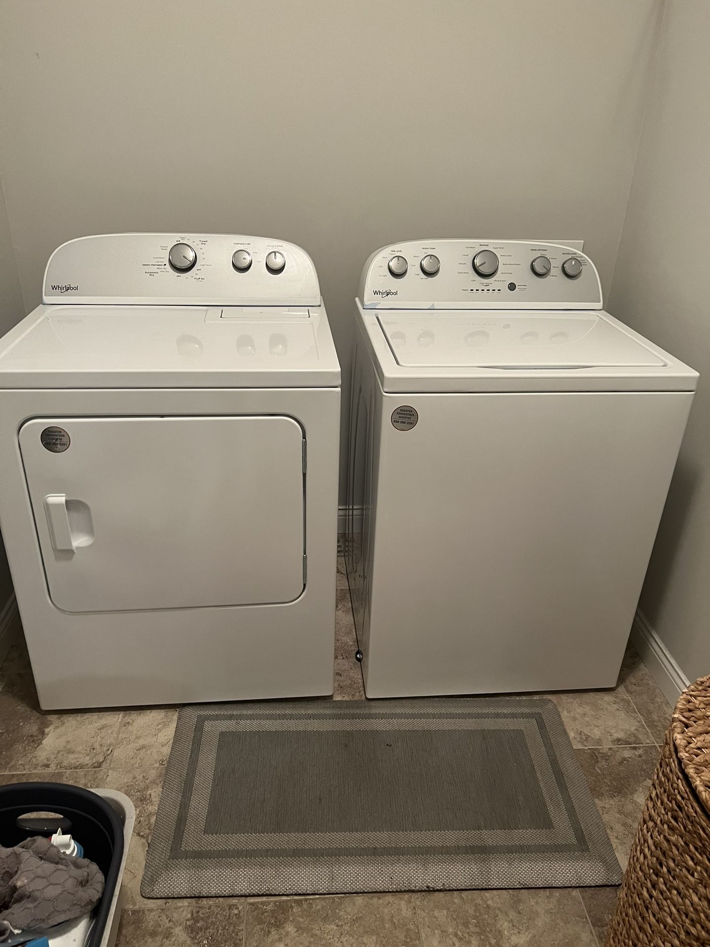 Whirlpool Washer & Dryer Set