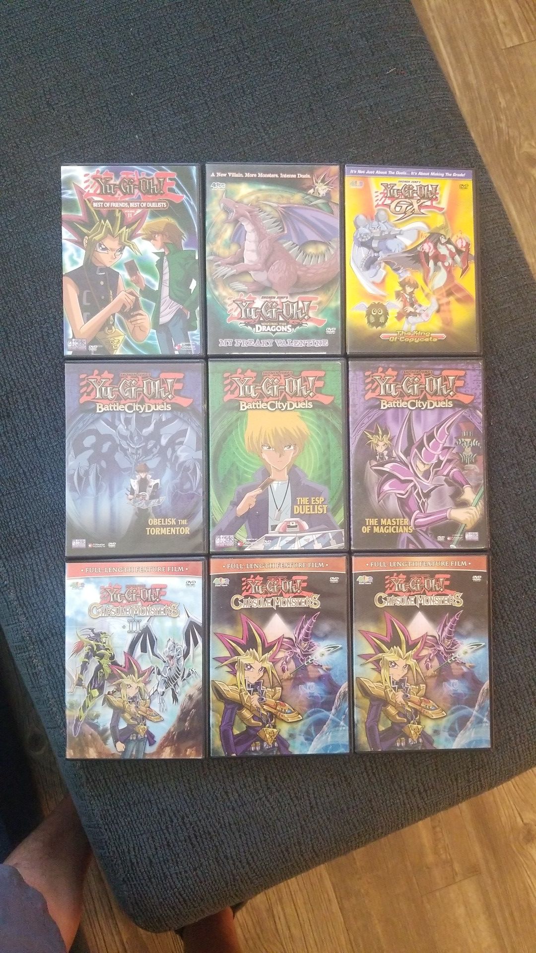 Yugioh DVD Collection
