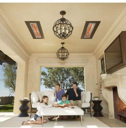 Infratech Flush Mount Heater Frames 61.25" Length, White Finish