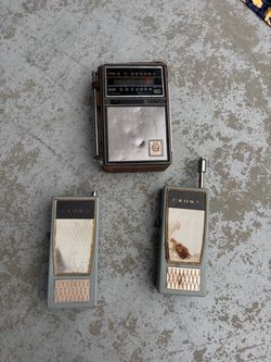 Vintage Transistor Radios Lot of 3