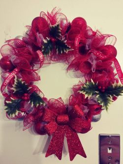 Homemade wreath