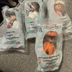 4 McDonald’s Madame Dolls Still In Bag 