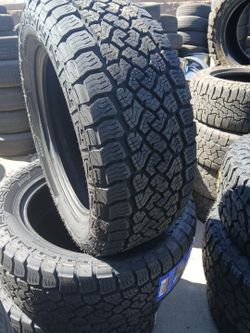 New set of tires 275 55 20 ZEETEX AT