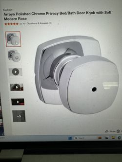 Kwikset privacy Bed/Bath Door Knob
