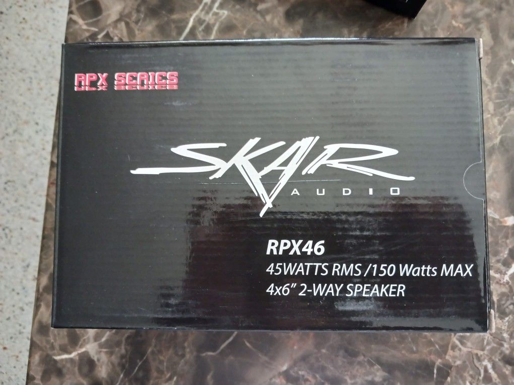 New RPX-46 Coaxial Speakers