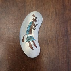 Southwestern Silver Pin about 1.5" in size.