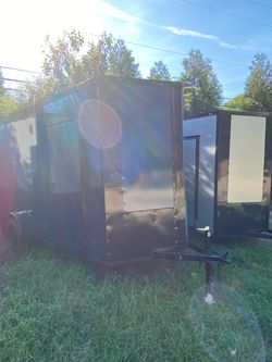 🦅Quality Cargo Enclosed Trailer 6x12 Sa Single Axle Brand 🆕 POLYCORE  0.080🔥