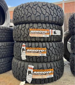 37 x12.50x17 arroyo tamarock rt installation and balance include