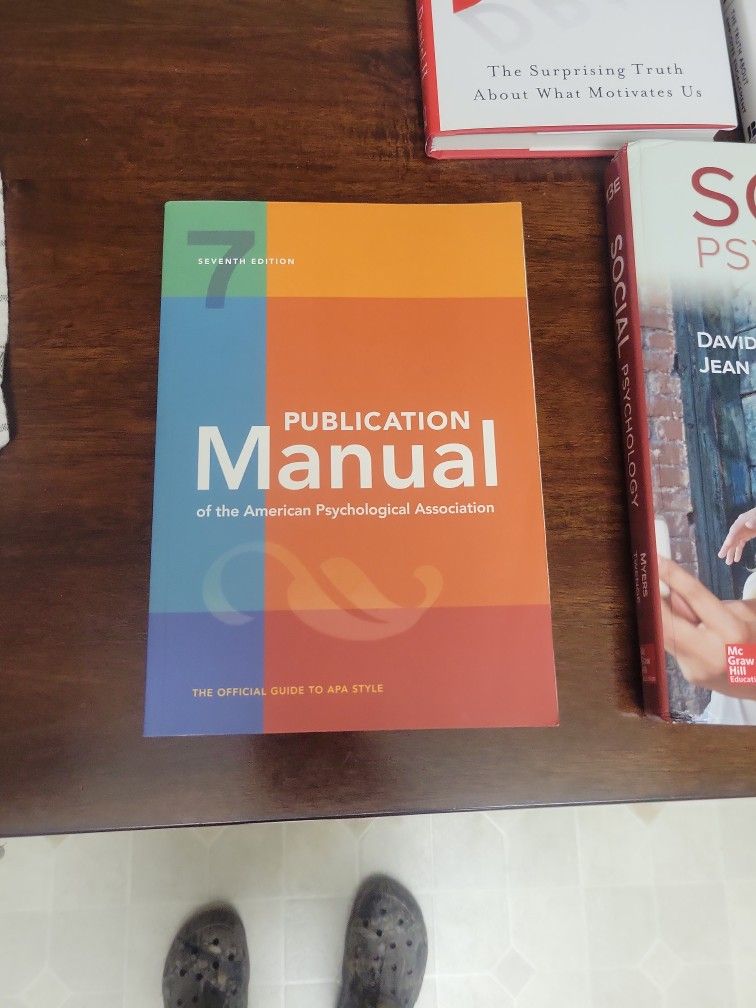 Publication Manual AMA 7th Edition 