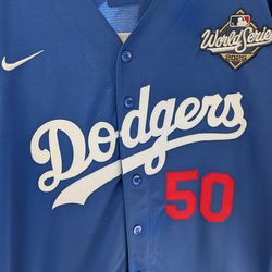 Dodgers Jersey #50 Betts Blue M