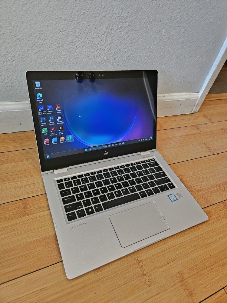 Hp laptop Touchscreen inch i5 16gb ram 256gb ssd, charger, ms office and adobe or best offers