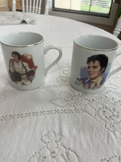 3Elvis Presley Coffee Mugs