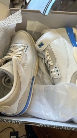 AIR JORDAN 3 RETRO SUMMIT WHITE/ HYDROGEN BLUE