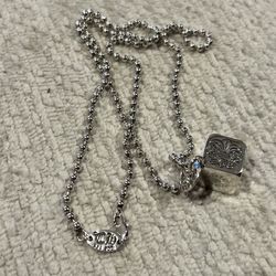 CH dice necklace
