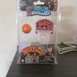 World’s Smallest Official Nerf Mini Basketball Toy