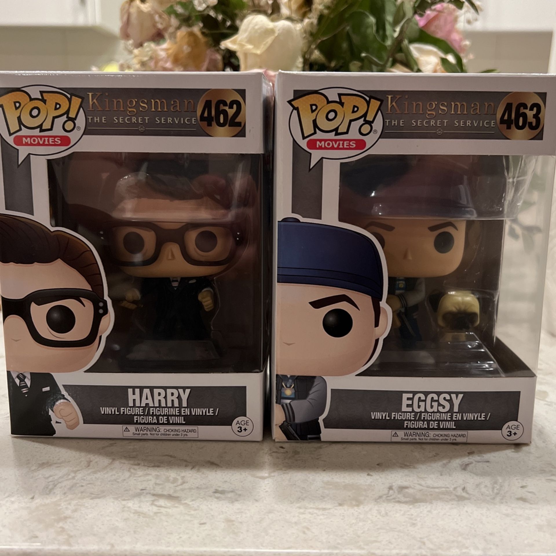 Pop Funko Movies Kingsman Eggsy And Harry 462 463