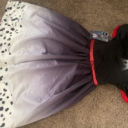 Cruela Costume Size M 8-10