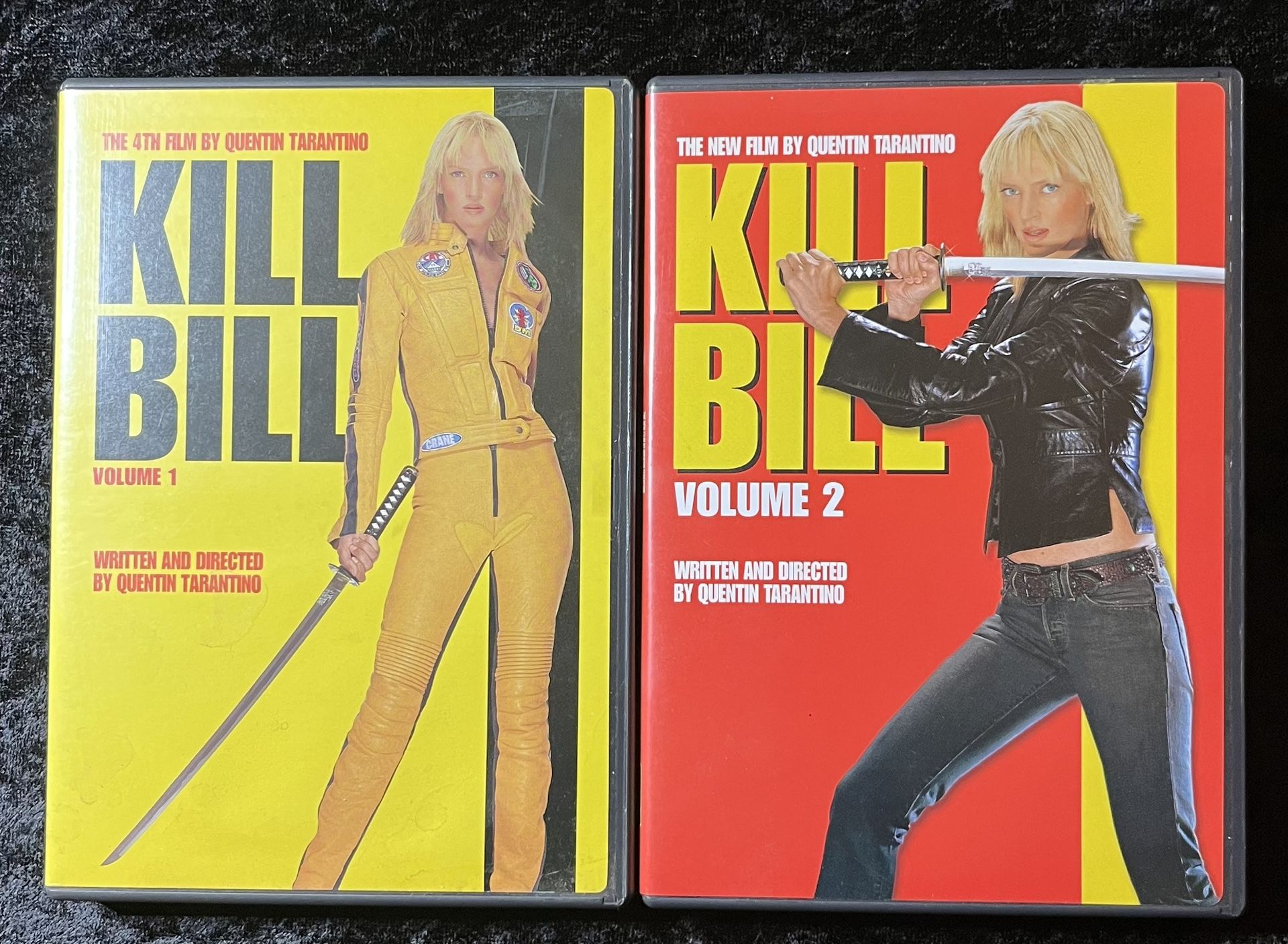 DVDs, Kill Bill 1&2 Uma Thurman