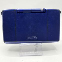 Nintendo DS NTR-001 original model Blue - BROKEN HINGE tested works AS IS