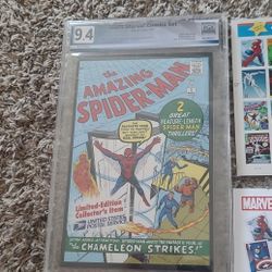 THE AMAZING SPIDERMAN #1 REPRINT USPS GRADED 9 4 
