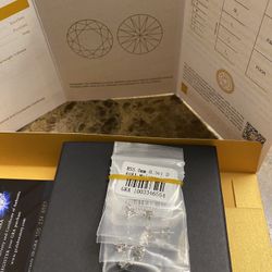 Moissanite Earrings (passes diamond Taster)