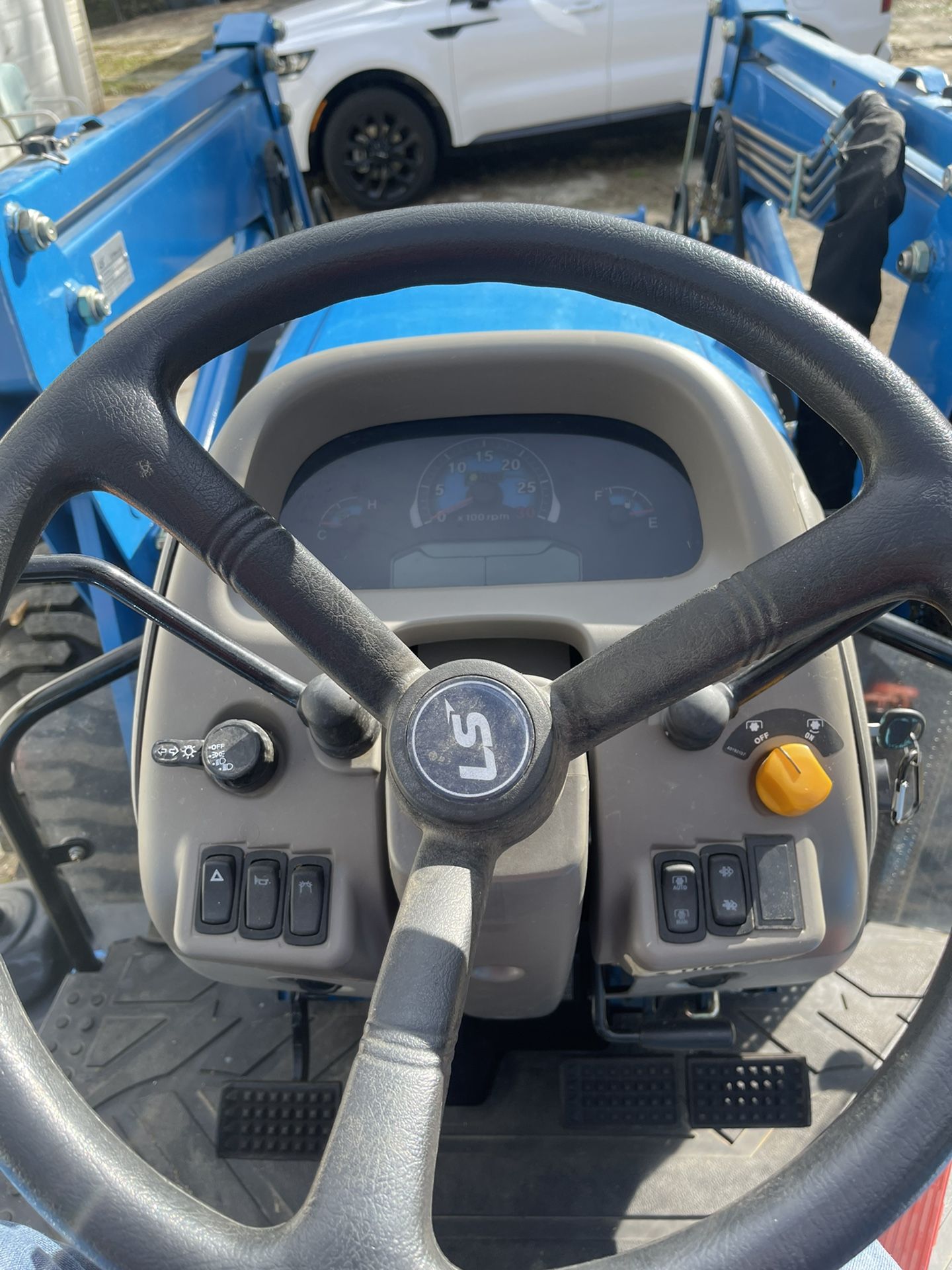 LS Tractor 68 HP Blue