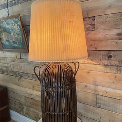 Mid Century Lamp … Approx 3’ H