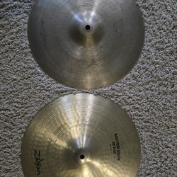 Zildjian 14" A Rock Hi Hat Cymbals