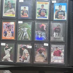 Houston Astros Baseball Cards Bundle (including Autos And Specials)