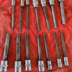 Cornwell tools 14 pc. Long hex socket Set