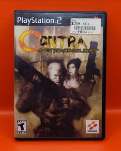 Contra: Shattered Soldier (Sony PlayStation 2, 2002) PS2, CIB W/Reg Card [Tested & Working]