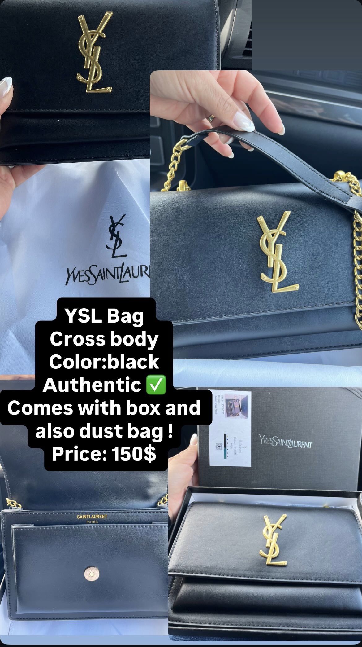 YSL cross Bag
