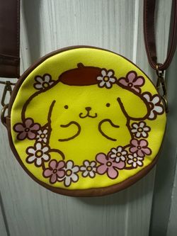 Loungefly Sanrio Pompompurin & Flowers crossbody bag