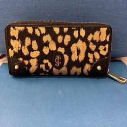 Juicy Couture Leopard Print Wallet