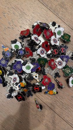 Bulk Hidden Mickey Disney Diamond Pins